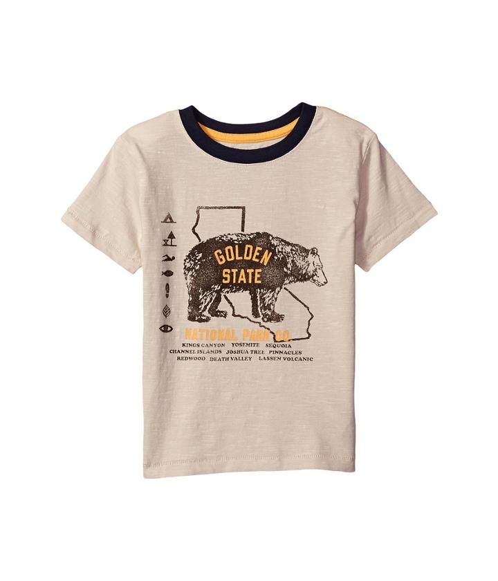 Lucky Brand Kids - Short Sleeve Tee With Bear Print