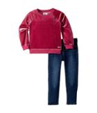 Hudson Kids - Two-piece Set W/ Sweatshirt And Denim Pants Set