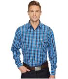 Wrangler - Long Sleeve George Strait Snap Plaid