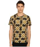 Versace Jeans - Baroque Medallion Print Short Sleeve T-shirt