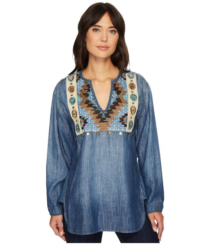 Double D Ranchwear - Blue Canyon Top
