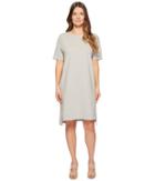 Eileen Fisher - Heathered Organic Cotton Jersey A-line Dress