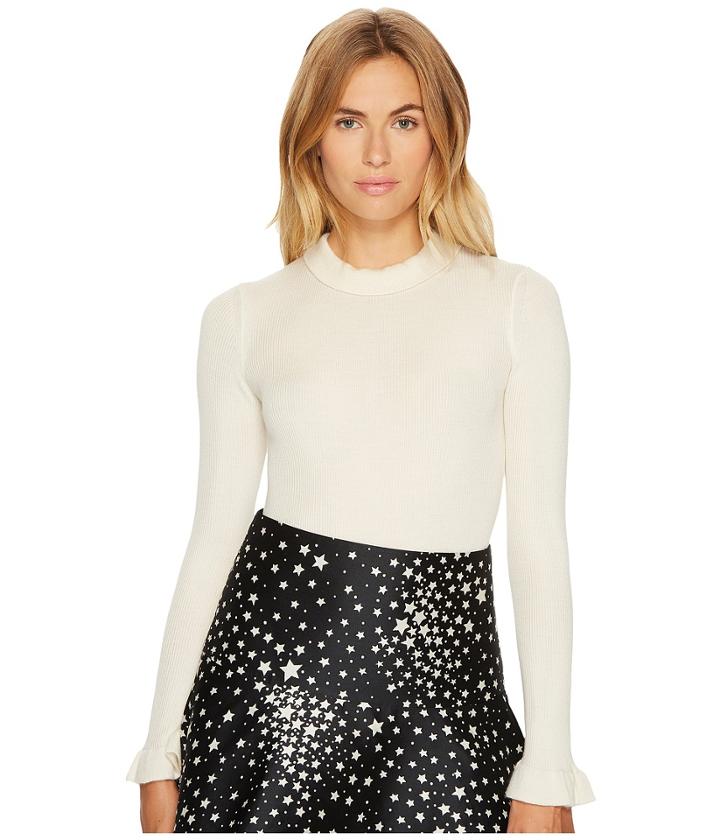 Red Valentino - Cashmere Silk Yarn Top