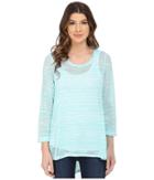 Nally &amp; Millie - Tunic Set With Pleated Back And Removable Layer