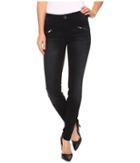 Kut From The Kloth - Moto Skinny Jeans In Preperation W/ Euro Base Wash