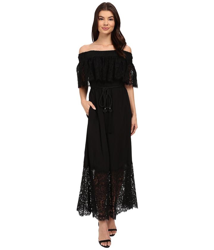 Rachel Zoe - Pila Off The Shoulder Lace Midi Dress