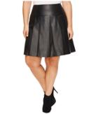 Michael Michael Kors - Plus Size Fit And Flare Pleat Skirt
