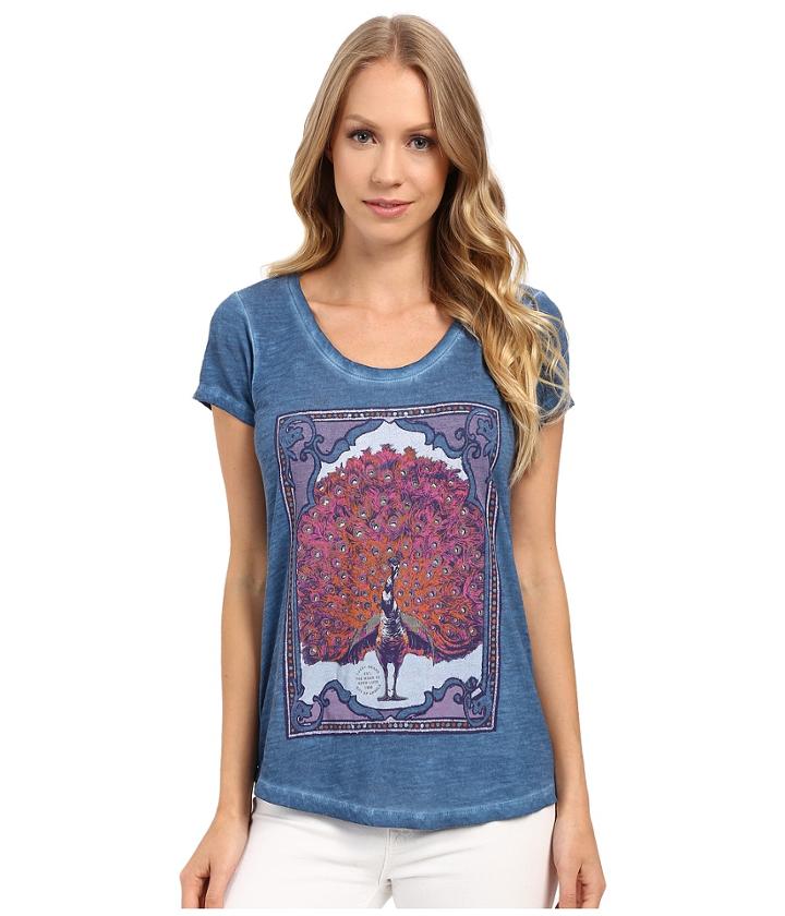 Lucky Brand - Mega Peacock Tee