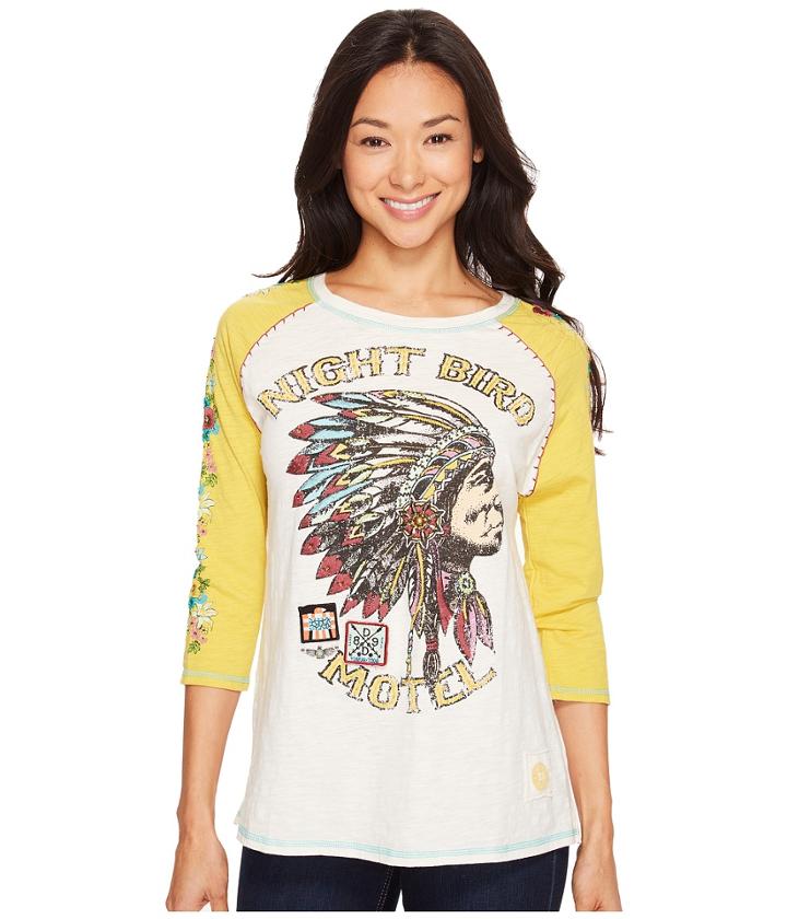 Double D Ranchwear - Night Bird Motel Tee
