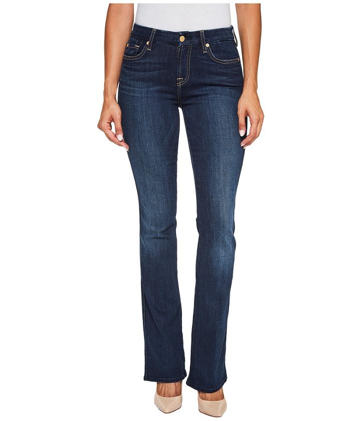 7 For All Mankind - Kimmie Bootcut Jeans In Dark Moonlight Bay