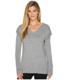 Calvin Klein - V-neck With Ruffle Sleeve