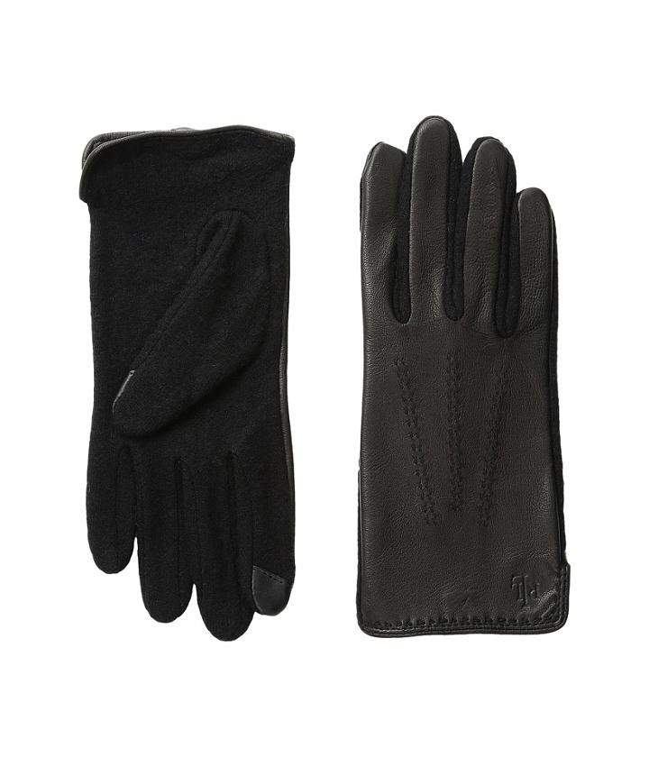 Lauren Ralph Lauren - Color Stitch Hybrid Touch Gloves