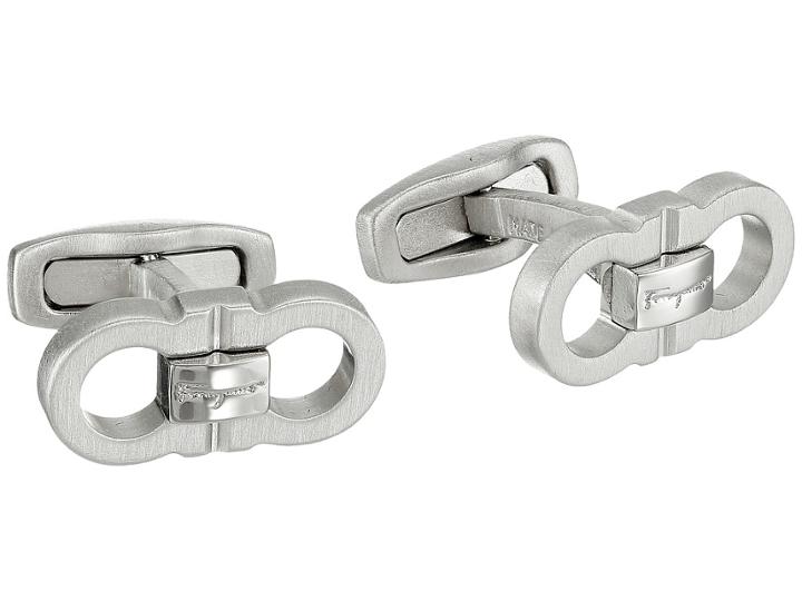 Salvatore Ferragamo - Double Gancini Cufflinks