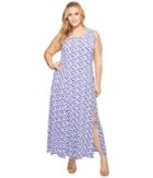 Michael Michael Kors - Plus Size Carnation Slit Maxi Dress