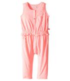 Ikks - Jersey Jumpsuit With Metallic Polka Dots Button Up Front Snaps Up