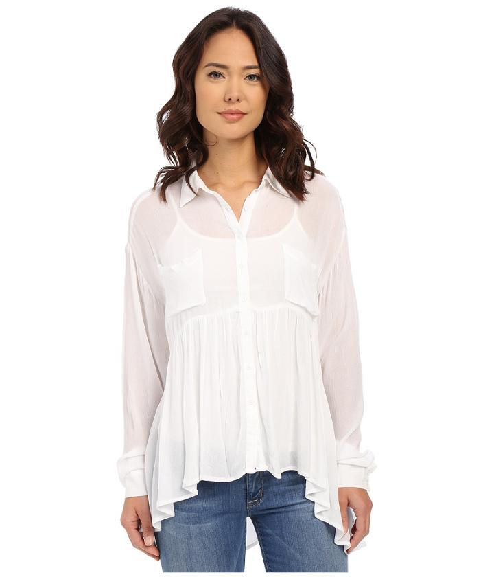 Brigitte Bailey - Cesena Flouncy Button Up Top