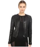 Philipp Plein - Layered Element Leather Jacket