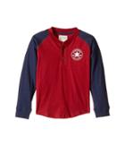 Converse Kids - Long Sleeve Graphic Henley Top