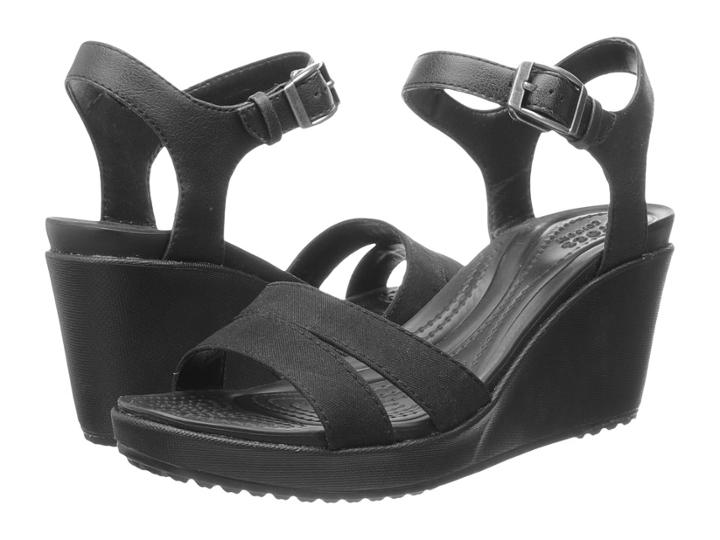Crocs - Leigh Ii Ankle Strap Wedge