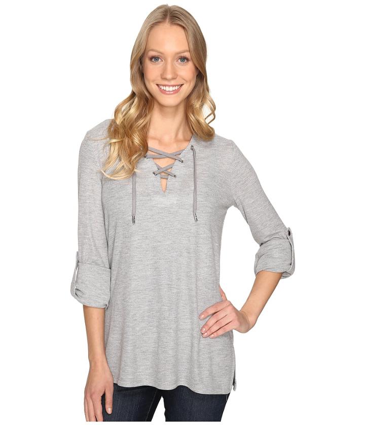 Michael Michael Kors - Waffle Lace-up Tunic