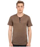 The Kooples - Thin Linen Jersey Henley