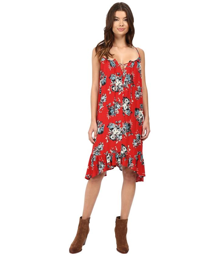 Brigitte Bailey - Mariposa Floral Print Tie Front Dress