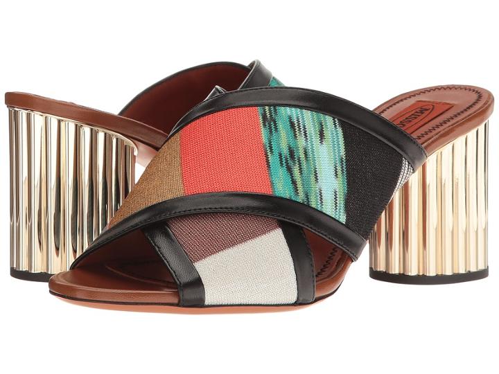 Missoni - Patchwork Heeled Slide