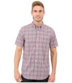 Nautica - Short Sleeve Medium Plaid Pocket