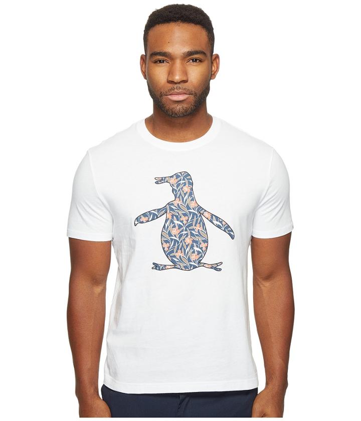 Original Penguin - Short Sleeve Floral Pete Fill Tee