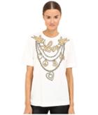 Love Moschino - T-shirt With Gold Love