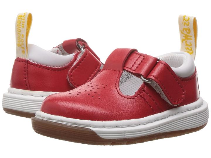 Dr. Martens Kid's Collection - Dulice Punched Toe T-bar Shoe