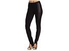Bcbgmaxazria - Lewis Faux Leather Detail Legging (black) - Apparel