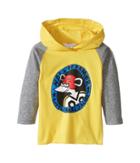 Little Marc Jacobs - Long Sleeve Hooded Tee Shirt With Hockey Mouse Player