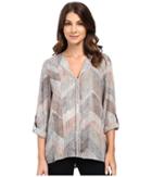 B Collection By Bobeau - Cristy Pleat Back Blouse