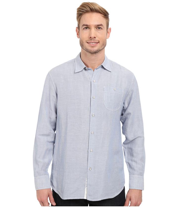 Tommy Bahama - Sand Linen Stripe Long Sleeve