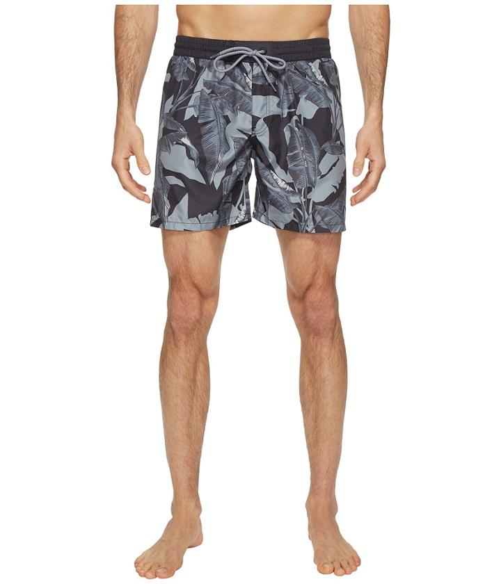 Diesel - Sandy Leaf Camo Print 6 Inch Swim Boxer Lanu