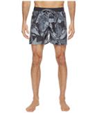 Diesel - Sandy Leaf Camo Print 6 Inch Swim Boxer Lanu