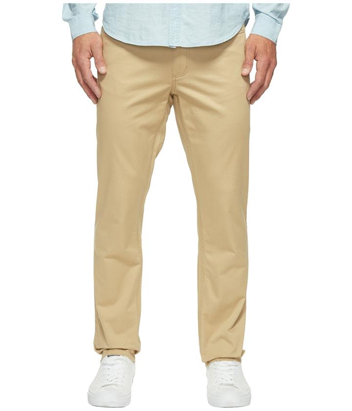 Kenneth Cole Sportswear - Slim Sateen Five-pocket Pants