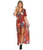 Wrangler - Short Sleeve Train Paisley Romper