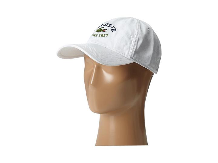 Lacoste Gabardine Since Cap