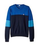Paul Smith Junior - V-neck Color Block Sweater