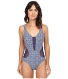Athena - Marine Medallion Amoya One-piece