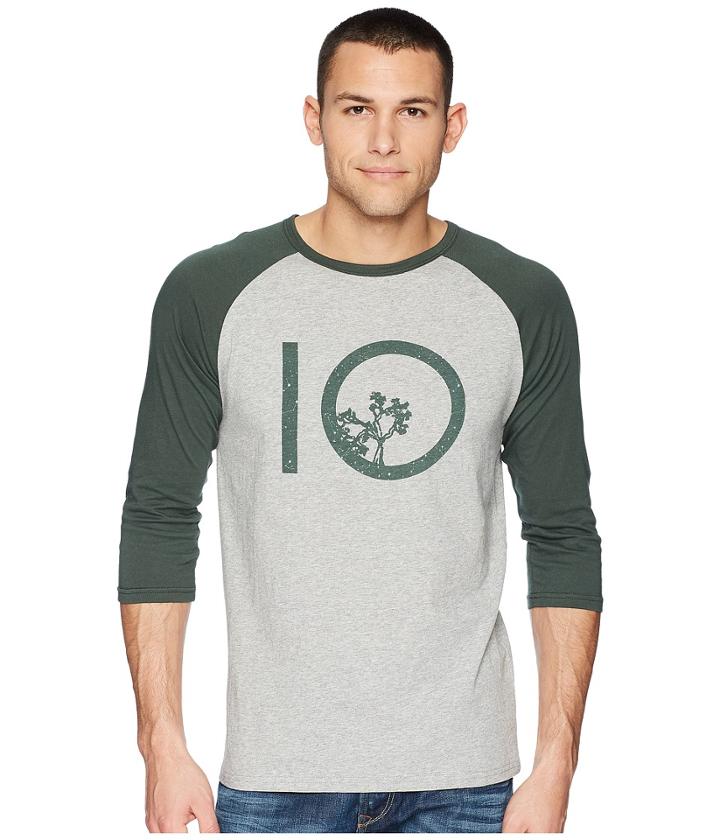 Tentree - Astral Logo 3/4 Sleeve T-shirt