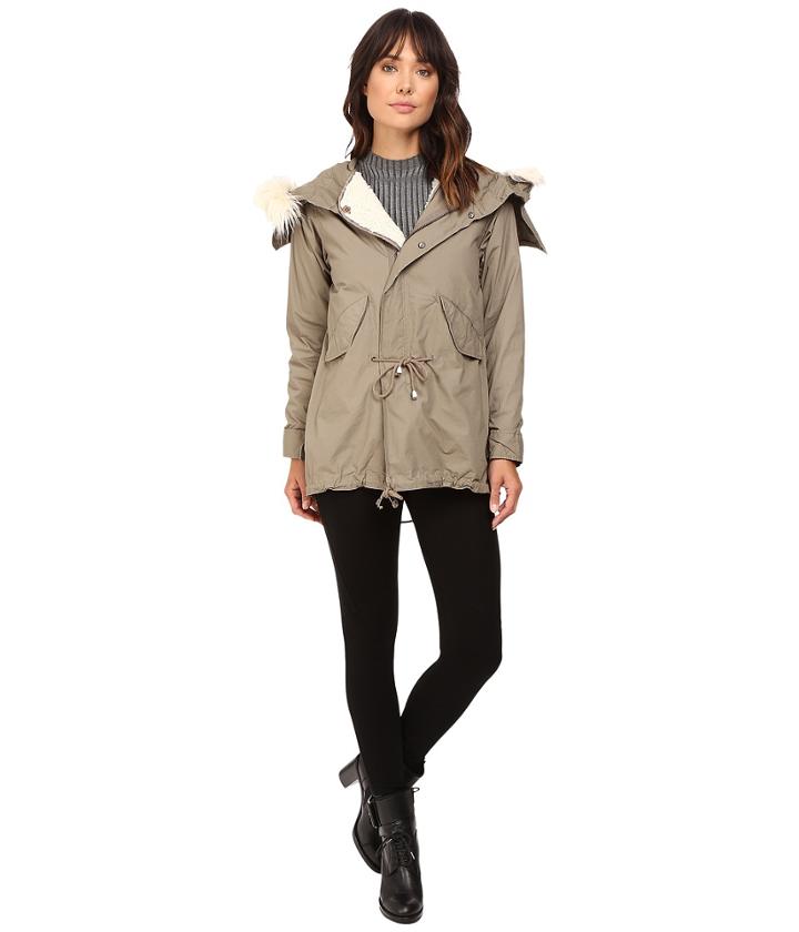 Dylan By True Grit - Stonewashed Cotton And Canvas Surplus Coat