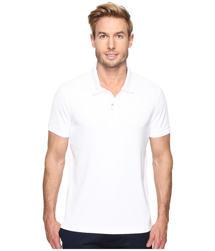 Perry Ellis - Pique Zip Polo