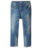 7 For All Mankind Kids - The Ankle Skinny Five-pocket Jeans In Sloan Heritage Medium