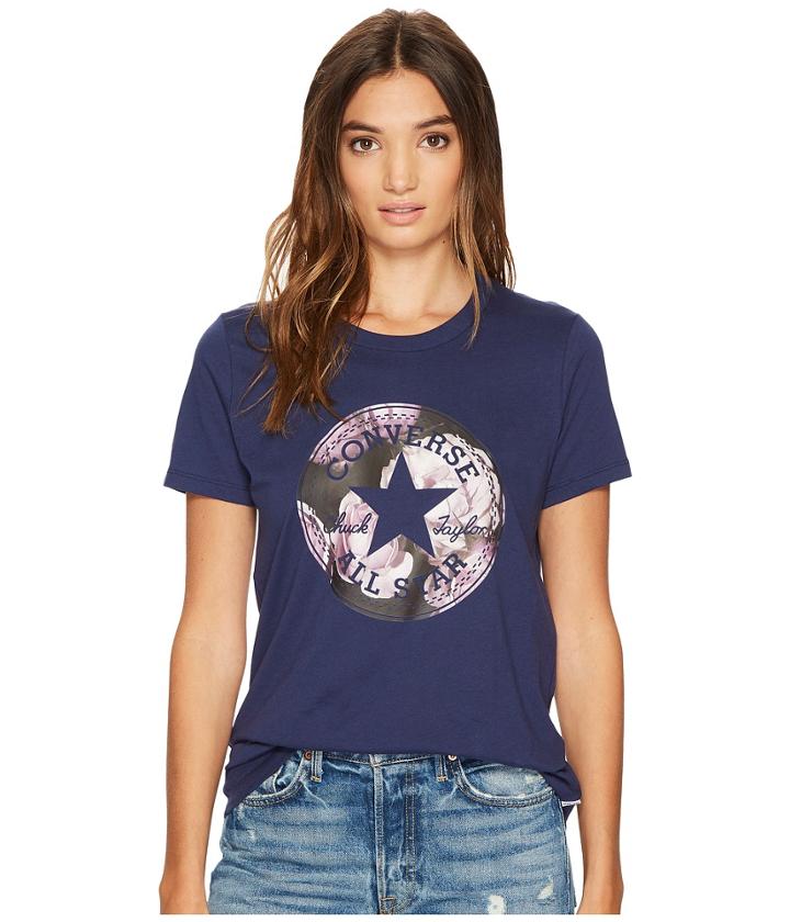 Converse - Floral Chuck Patch Fill Short Sleeve Tee