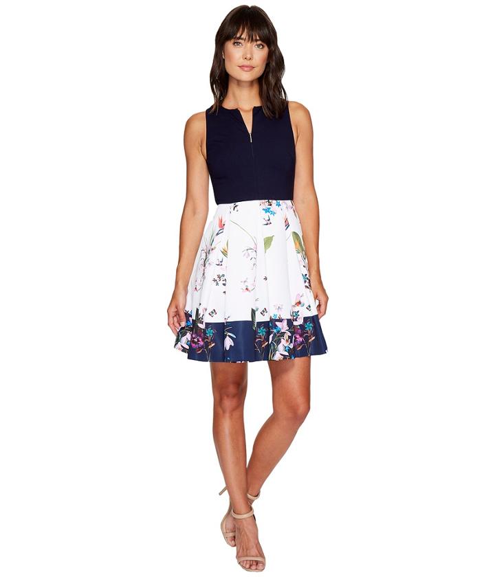 Ted Baker - Petali Tropical Oasis Bodice Dress