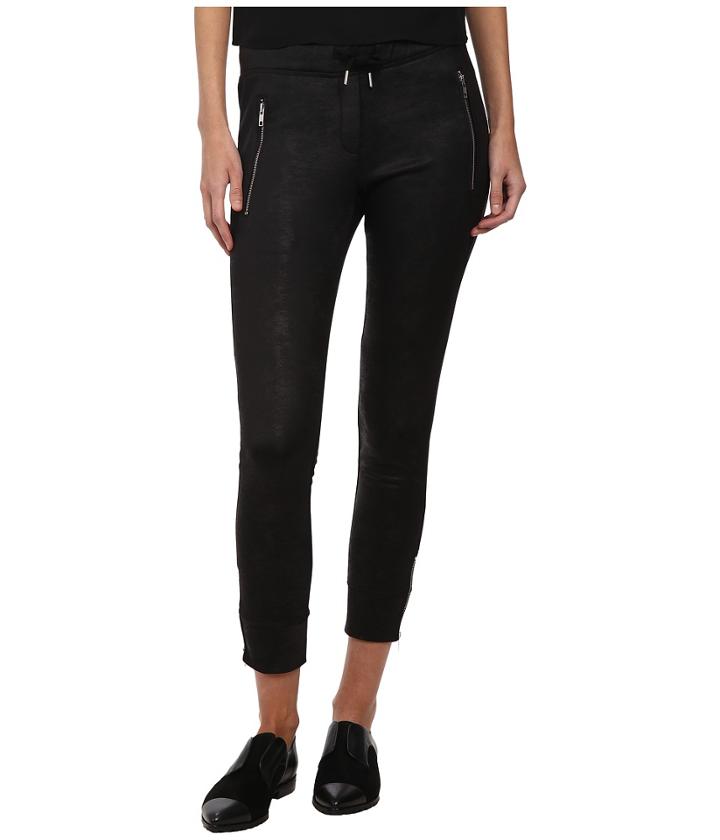 The Kooples - Box Jogging Trousers In Coated Fleece