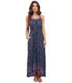 Lucky Brand - Circle Embroidered Dress